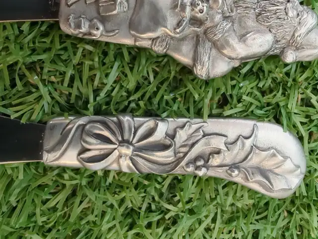 Seagull Pewter Pate Knives in Arts & Collectibles in City of Toronto - Image 7