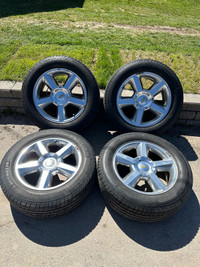 OEM 20” GM Wheels 6x139.7 / 6x5.5 with 275/55/R20 Michelin LTX