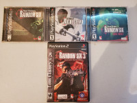 Tom Clancy's Rainbow Six Franchise Bundle PS1 PS2