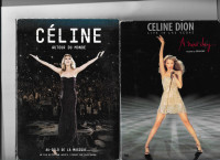 2 DVD CÉLINE DION-LIVE IN VEGAS A NEW DAY  ET AUTOUR DU MONDE