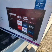 43"  smart UHD tv for sale 