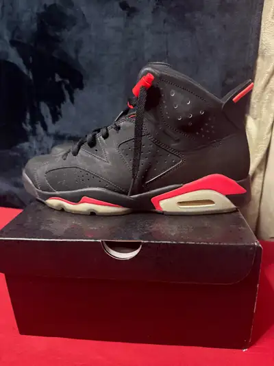 retro Nike air Jordan 6 infrared size 11.5, View more