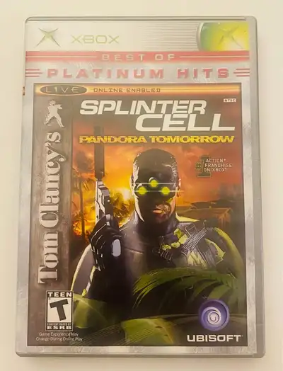 Jeu Xbox- Splinter Cell Pandora Tomorrow [Best of Platinum Hits], View more