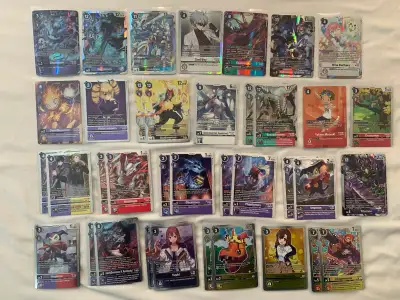 Digimon cards singles, alt art, SR, rares, View more