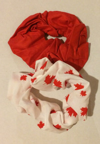 Celebrating Canada Hair Scrunchie Collection For Sale - New