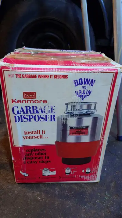 Kenmore Garbage Disposal, View more