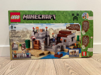 Lego Mindcraft 21121 The Desert Outpost Complete w/box & manual