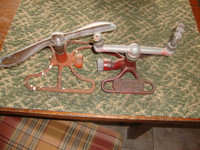 2 VINTAGE CAST IRON AND BRASS LAWN SPRINKLERS