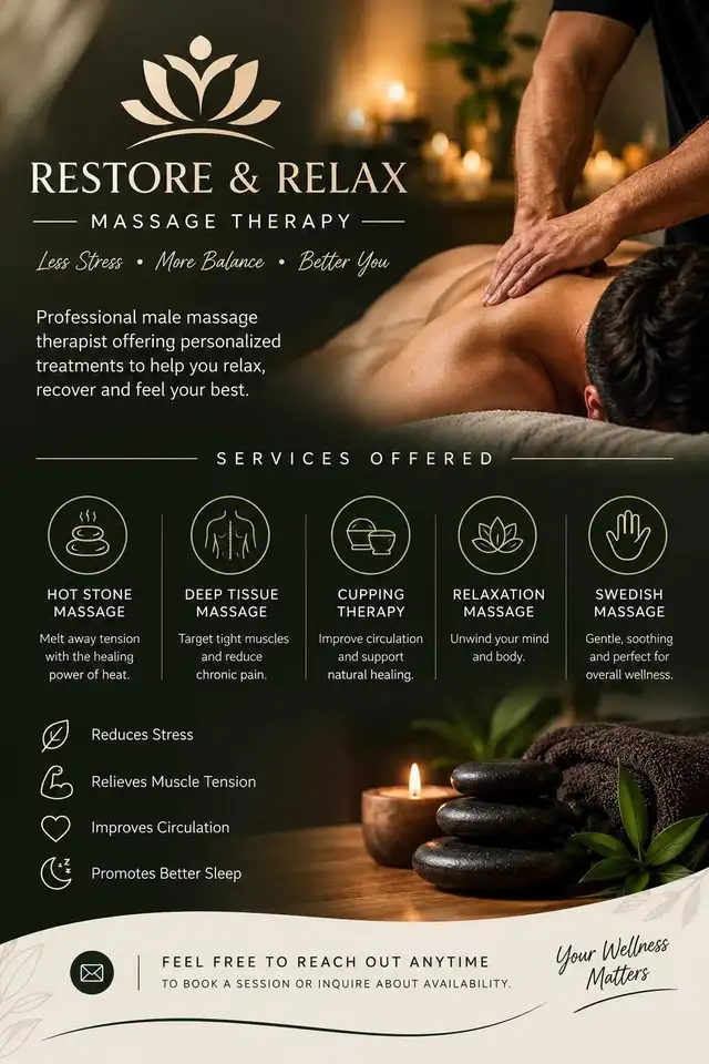 Restore & Relax massage