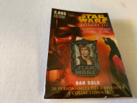 2005 STAR WARS EPISODE III LAPEL PIN(QUEBEC-FRENCH) HAN SOLO MIP