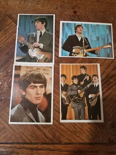 15 card Lot of Beatles Memorabilia Cards From 1964, View more