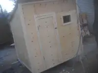 insulated chicken coop