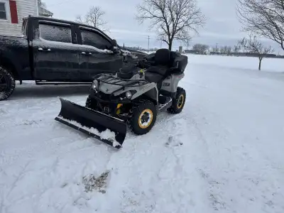 2015 Can-am outlander L 500 one owner with 1000 miles in excellent shape only used around the farm a...