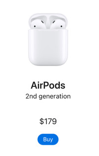 AirPods 2nd Generation - Used like New