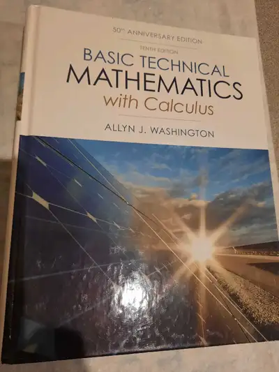 Basic Technical Mathematics with Calculus Book, View more