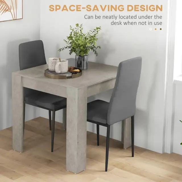 Square dining Table Set ,  Kitchen Table Chairs set in Dining Tables & Sets in Markham / York Region - Image 6