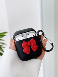 Bow Decor Case Compatible With Airpods $3