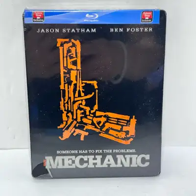 Mechanic Jason Stephan Bluray steelbook collectible movie , View more
