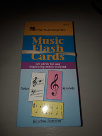 Music flash cards