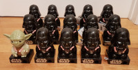 Figurines sonores, distributrices de bonbons Star Wars, 11 cm