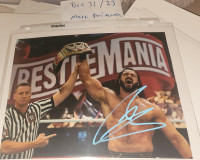 Drew McIntyre signed 8x10 pictures WWE NXT TNA Wrestling Lutte