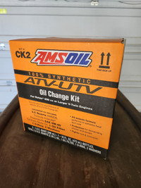 AMSOIL ATV/UTV Oil Change Kit For Can-Am Vehicles - 100% Synth