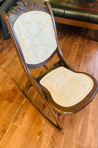 Beautiful, antique rocking chair 