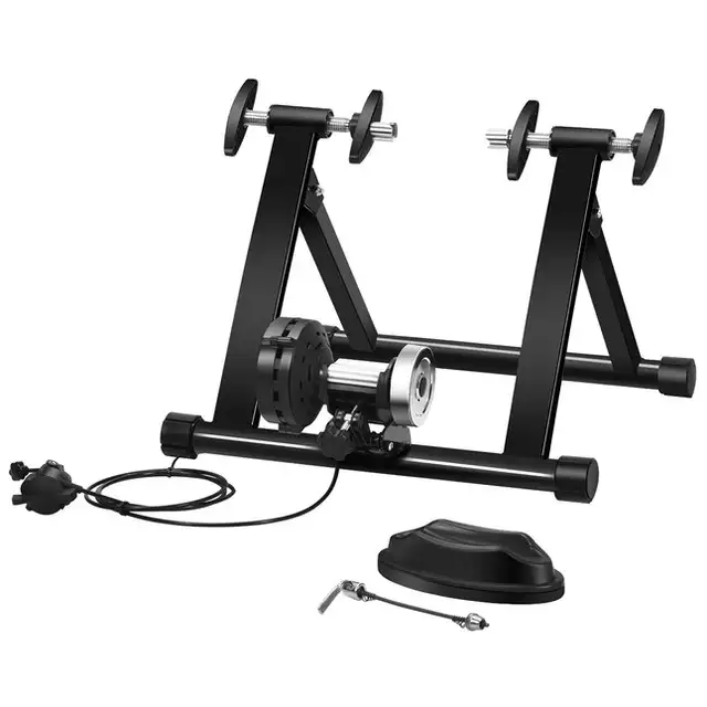 Costway Bike Trainer Bicycle Exercise Stand w/8 Levels Resistanc in Exercise Equipment in Cambridge - Image 3