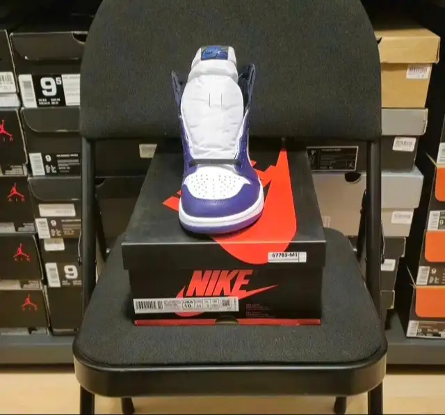 Air Jordan 1 Court Purple White size 1062864744546563123
