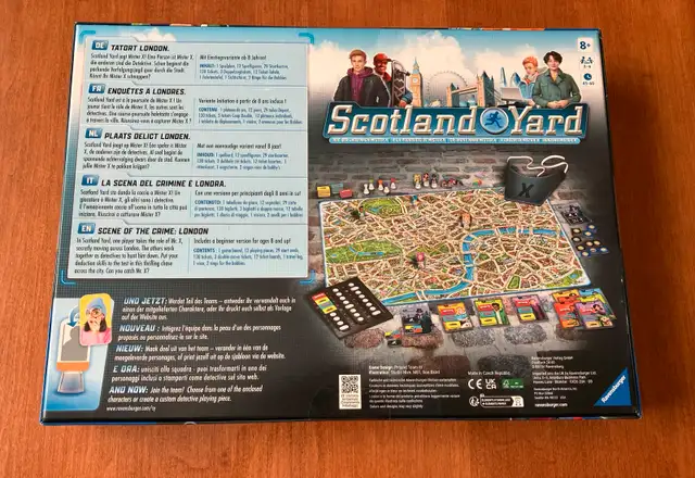 Brand New Ravensburger Scotland Yard Game62864746001155123