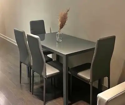 Glass Top Dining Set, View more