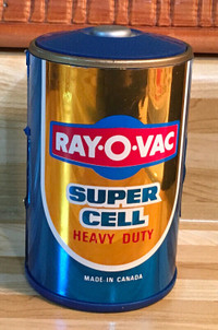 Radio transistor RAY-O-VAC Super Cell « VINTAGE »
