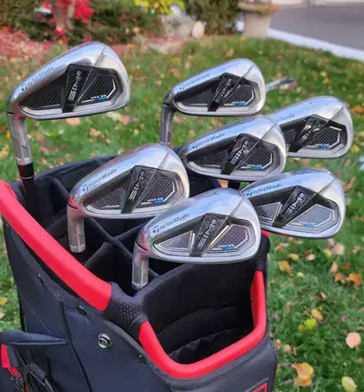 Taylormade SIM 2 MAX OS Iron Set 5-PW, AW (LH-Regular), View more