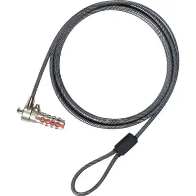 Targus Defcon T-Lock Serialized Combo Cable Lock for Laptop, View more