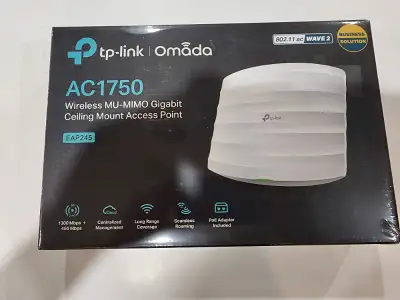 BRAND NEW IN BOX tp link AC1750 Access Point. $100