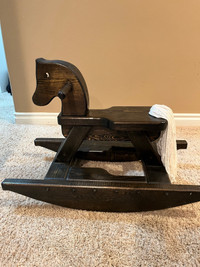 Wood Rocking Horse 