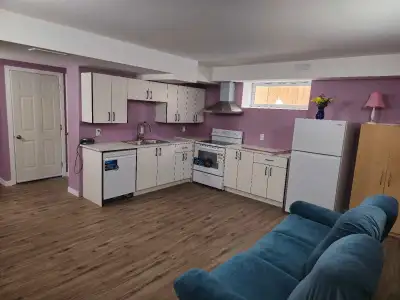Basement apartment for rent
