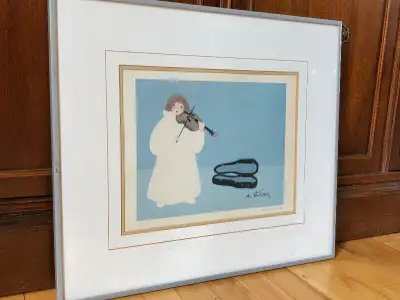 Diane Ethier- Recital Art print with metal frame & glass cover, View more