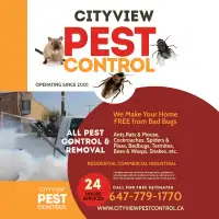 Affordable PEST REMOVAL- 6477791770 CALL NOW-20 %