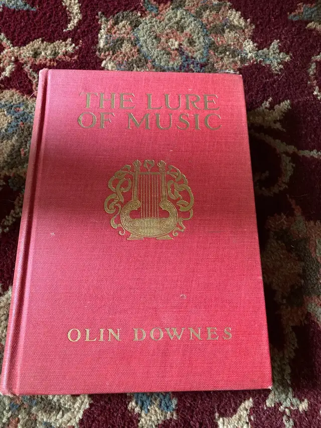 The Lure of Music Olin Downes