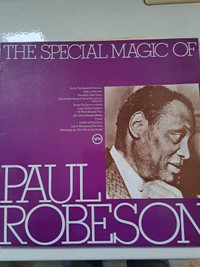 Paul Robeson  The Special Magic of, record lp