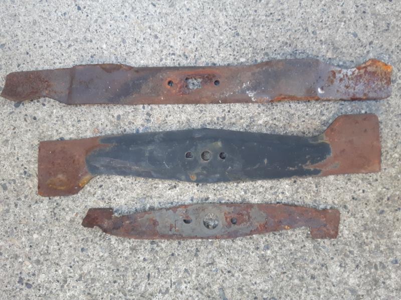 lawn mower blades cleaned, sharpened and balanced. Lawnmowers & Leaf