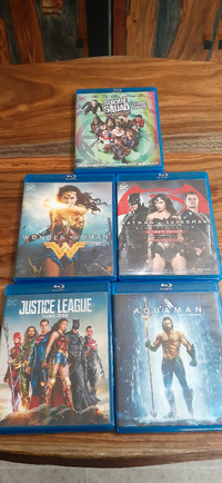 DC Blu-rays qty 5