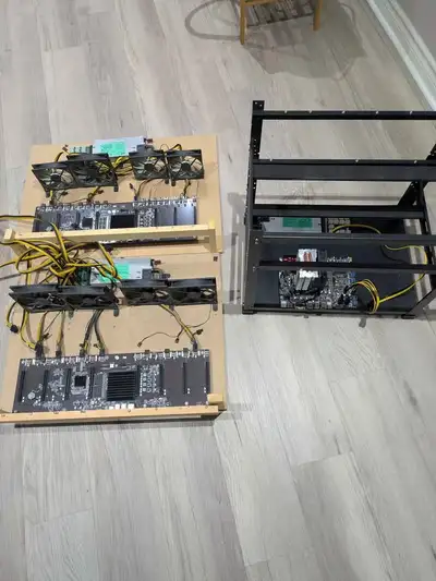 GPU mining hardward/rigs, View more
