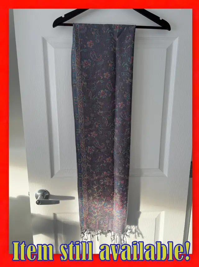 Paisley Print Women's Scarf! in Women's - Tops & Outerwear in Calgary - Image 2
