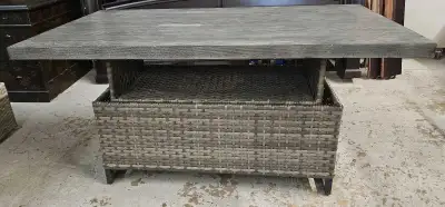 Canvas Breton Patio Coffee/Dining Table, View more