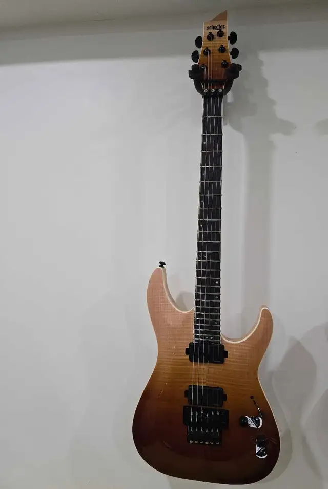 Schecter C-1 SLS Elite FR AFB electric guitar in Guitars in Markham / York Region - Image 3