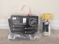 NEW NHL boy baselayer (S) & Kombi mitten clips (black)