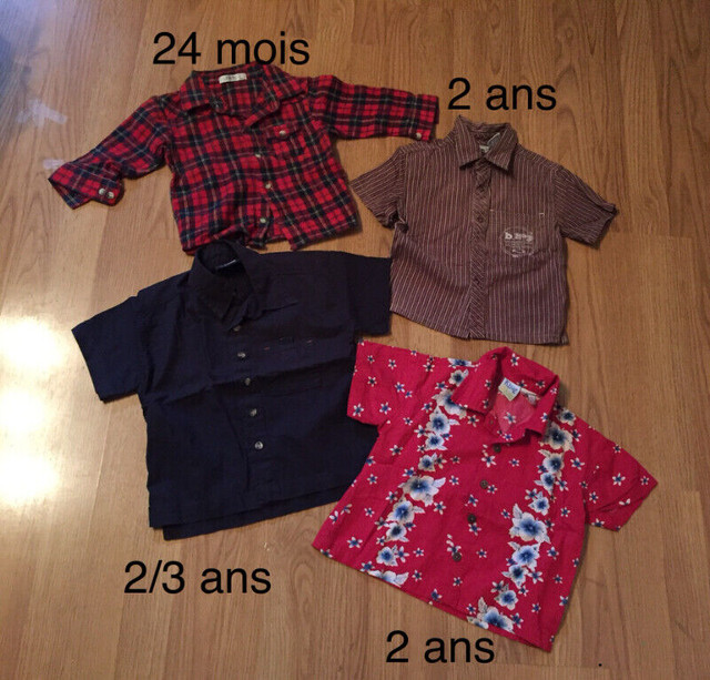 Linge 24mois 2 ans in Clothing - 2T in Saint-Hyacinthe