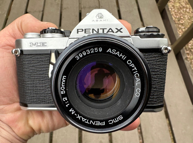 Pentax ME SLR With SMC 50mm f/2 Lens Working in Cameras & Camcorders in Cole Harbour